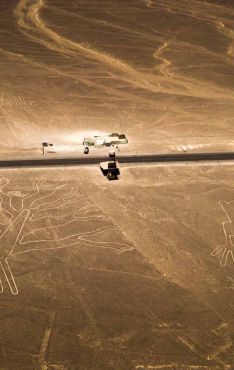 Lineas de Nazca desde Honduras
